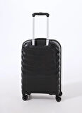 Discovery Expedition Siyah Çekçekli Sert Valiz DSC-5263 Kabin