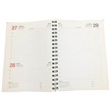 Lizy 2025 Spiralli 17x24 cm Günlük Ajanda MODEL-8