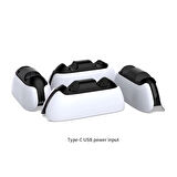 Hepu TP5-05103E Ps5 Joystick Şarj Standı Dualsense Göstergeli Şarj İstasyonu
