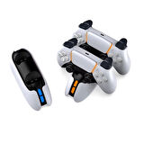 Hepu TP5-05103E Ps5 Joystick Şarj Standı Dualsense Göstergeli Şarj İstasyonu