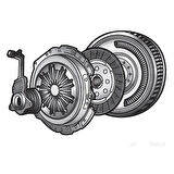 Renault Debriyaj Seti+oynar Volan (rulmanlı) Master III 10> Movano B 10> Nv400 10> 2.3 DCI (8200846744+30205 - Valeo 837427