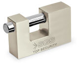 SGS 1367 Cam Kapı Kilidi Kayar Milli Saten Kaplama 90 mm