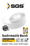 SGS1240 3.35M Banyo Küvet Mutfak Lavabo Beyaz Su Sızdırmaz Bant Su Geçirmez Kenar Bandı Sızdırmazlık