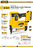 Sgs5165 - 20 Volt 4 Amper Akülü Şarjlı Zımba Ve Çivi Çakma Tabanca Makinası