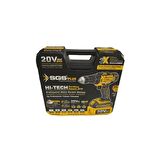 Sgs Plus 5248 20 Volt Sarı Çift Akülü Matkap