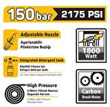 Sgs 5400 Yüksek Basınçlı Yıkama Makinesi 1800 Watt 150 Bar