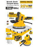 SGS 5415 AKÜLÜ SERAMİK-GRANİT TİTREŞİMLİ VANTUZ 20V 1*2.0 Ah