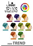 Jamaican Jeans Color Renkli Saç Boyası 583 Mor Siyah