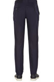 P 1015 Slim Fit Lacivert Klasik Pantolon