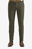P 1050 Slim Fit Haki Spor Pantolon