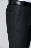 P 2020 Slim Fit Siyah Klasik Pantolon