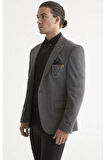 C 565 Slim Fit Siyah Klasik Ceket