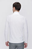 TS 775 Slim Fit Ekru Basic T-Shirt