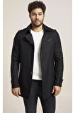 KA 066 Slim Fit Siyah Spor Kaban