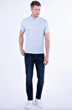 TS 801 Slim Fit Mavi Spor T-Shirt