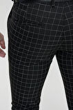 P 1083 Slim Fit Siyah Spor Pantolon