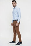 P 1084 Slim Fit Taba Spor Pantolon
