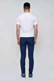 P 1087 Slim Fit Lacivert Spor Pantolon