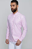 GK 643 Pembe Klasik Gömlek