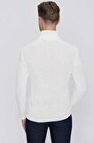 TR 850 Slim Fit Ekru Klasik Triko