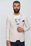 C 620 Slim Fit Bej Spor Ceket