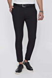 P 1099 Slim Fit Siyah Spor Pantolon