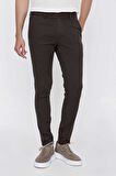 P 1100 Slim Fit Kahve Spor Pantolon