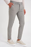 P 1086 Slim Fit Bej Spor Pantolon