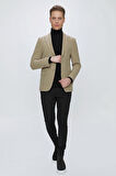 C 632 Slim Fit Bej Spor Ceket