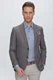 C 633 Slim Fit Tütün Spor Ceket