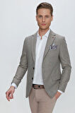 C 633 Slim Fit Camel Spor Ceket