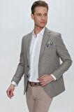 C 633 Slim Fit Camel Spor Ceket