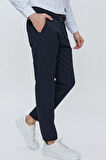 P 1108 Slim Fit Lacivert Spor Pantolon