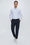 P 1108 Slim Fit Lacivert Spor Pantolon
