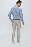P 1111 Slim Fit Bej Spor Pantolon