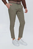 P 1112 Slim Fit Haki Spor Pantolon