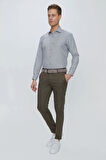 P 1112 Slim Fit Toprak Spor Pantolon