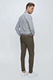 P 1112 Slim Fit Toprak Spor Pantolon