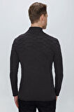 TR 851 Slim Fit Antrasit Klasik Triko