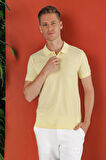 TS 845 Sarı Spor T-Shirt