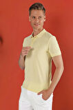TS 845 Sarı Spor T-Shirt