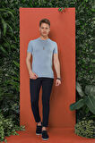 TS 847 Mavi Spor T-Shirt
