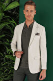 C 636 Slim Fit Taş Spor Ceket