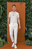 ATP 030 Ekru Spor Pantolon