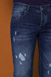 DENİM PNT 112 Koyu Mavi Jean Pantolon