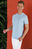 TS 851 Mavi Spor T-Shirt