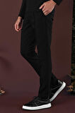 P 1130 Slim Fit Siyah Spor Pantolon