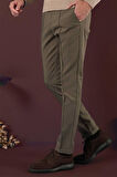 P 1130 Slim Fit Bej Spor Pantolon