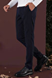 P 1135 Slim Fit Lacivert Spor Pantolon