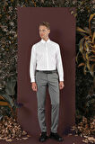 P 1134 Slim Fit Gri Spor Pantolon